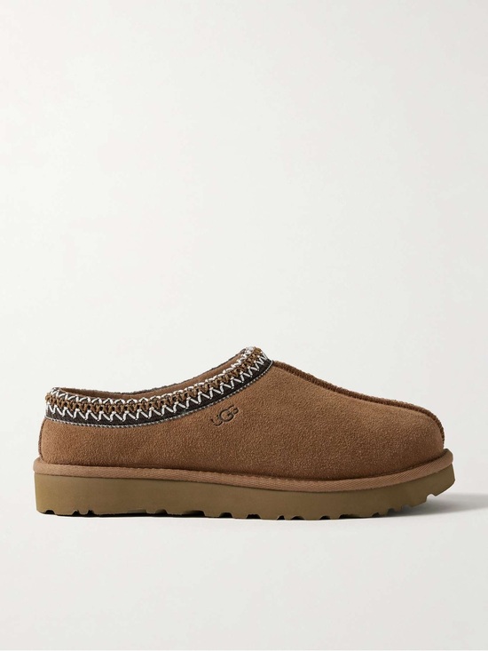 UGG Shoes - UGG Tasman embroidered shearling slippers shoes size 11 Women’s
